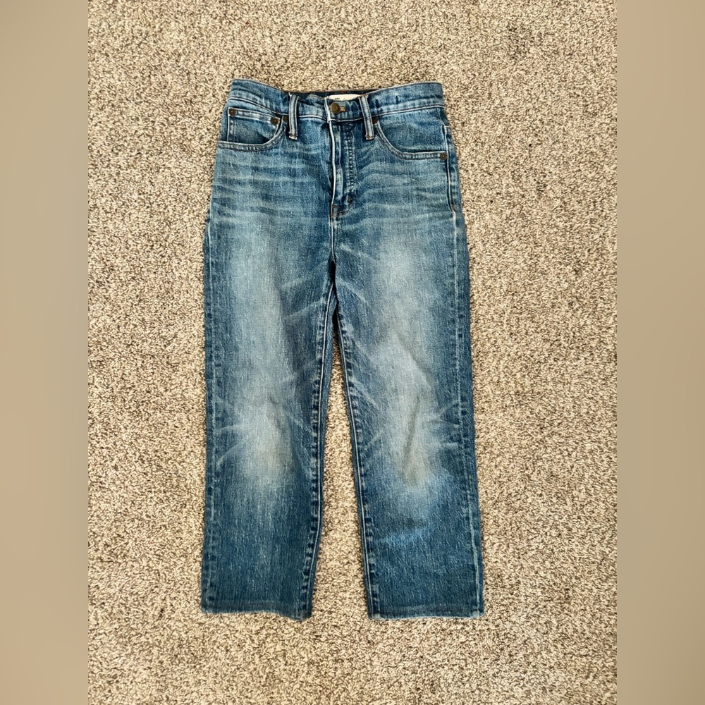 Madewell classic Straight Jean 24 petite